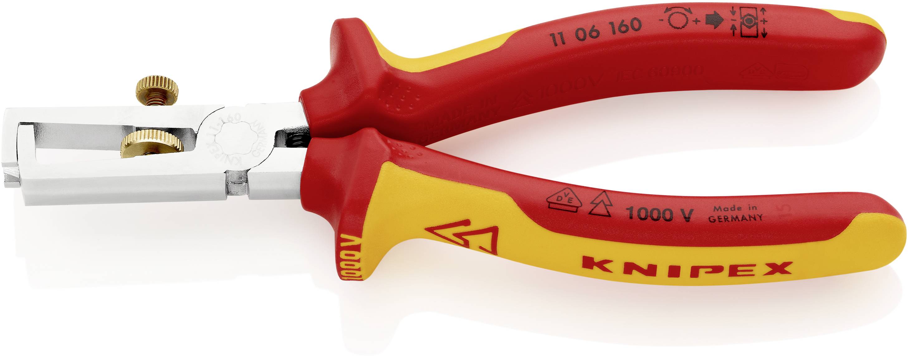 Knipex Afstriptang Verchroomd 1000 V 160 mm