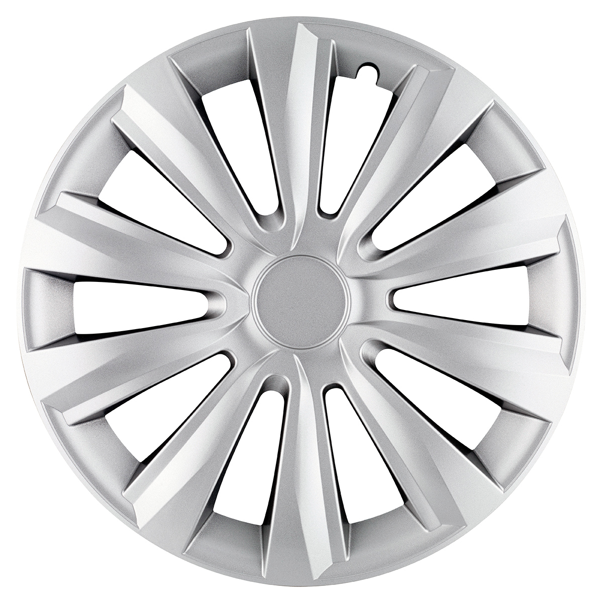 Wieldoppen 15" Meridian silver eco set