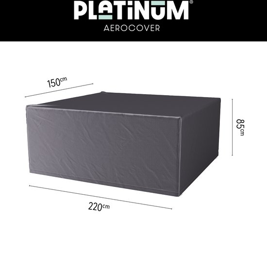 Aerocover Afdekhoes voor Tuinset 220x150x85cm - Ademende Stof