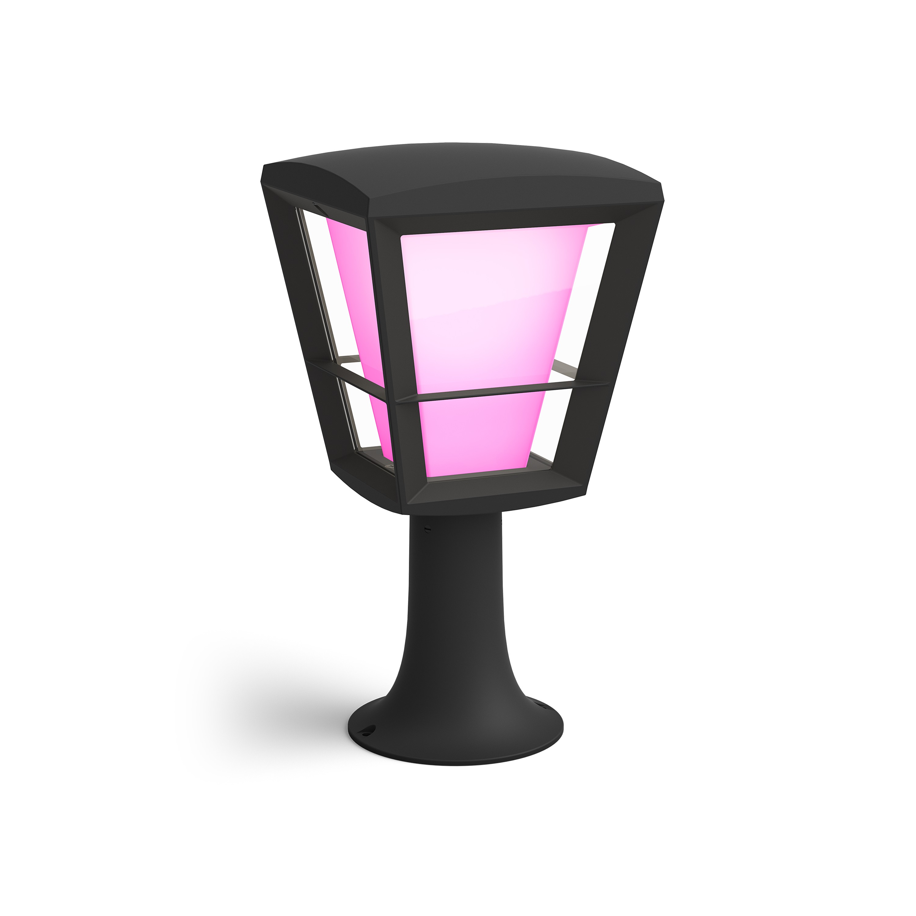 Philips Hue Tuinpaal Econic Zwart 32 cm 15W White&Color Ambiance IP44 Outdoor