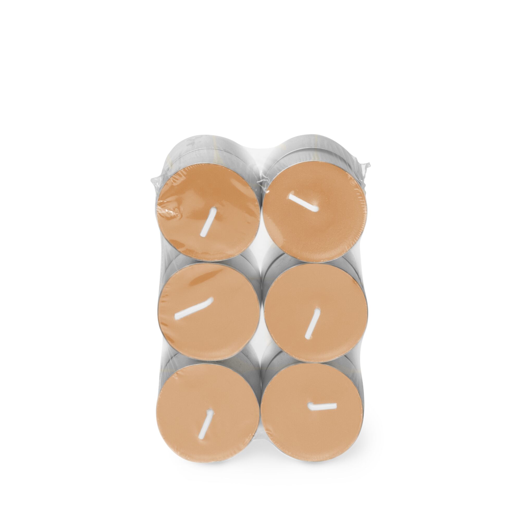 Spaas Theelichten Geparfumeerd 12 stuks Delightful Dawn - Coconut and Fig Leaf - 4.5 Branduren