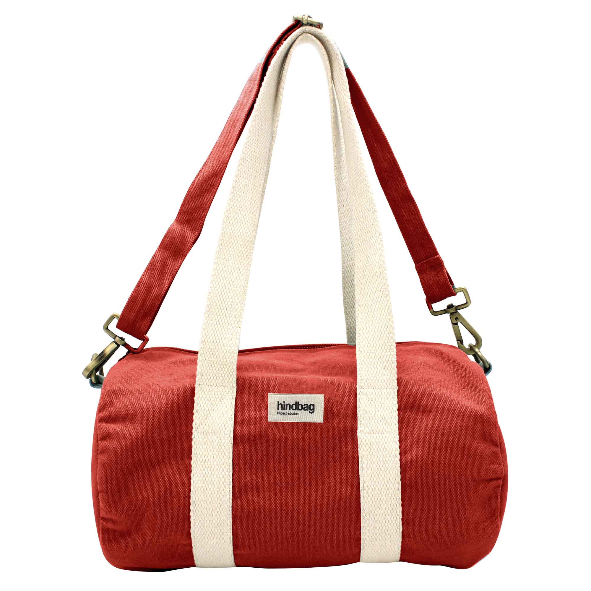 Hindbag Mini Simon Weekendtas Terracotta 18x35x18 cm