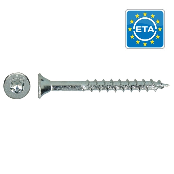 Hapax Universele Houtschroef VZK-T20 4,0x50 Zn