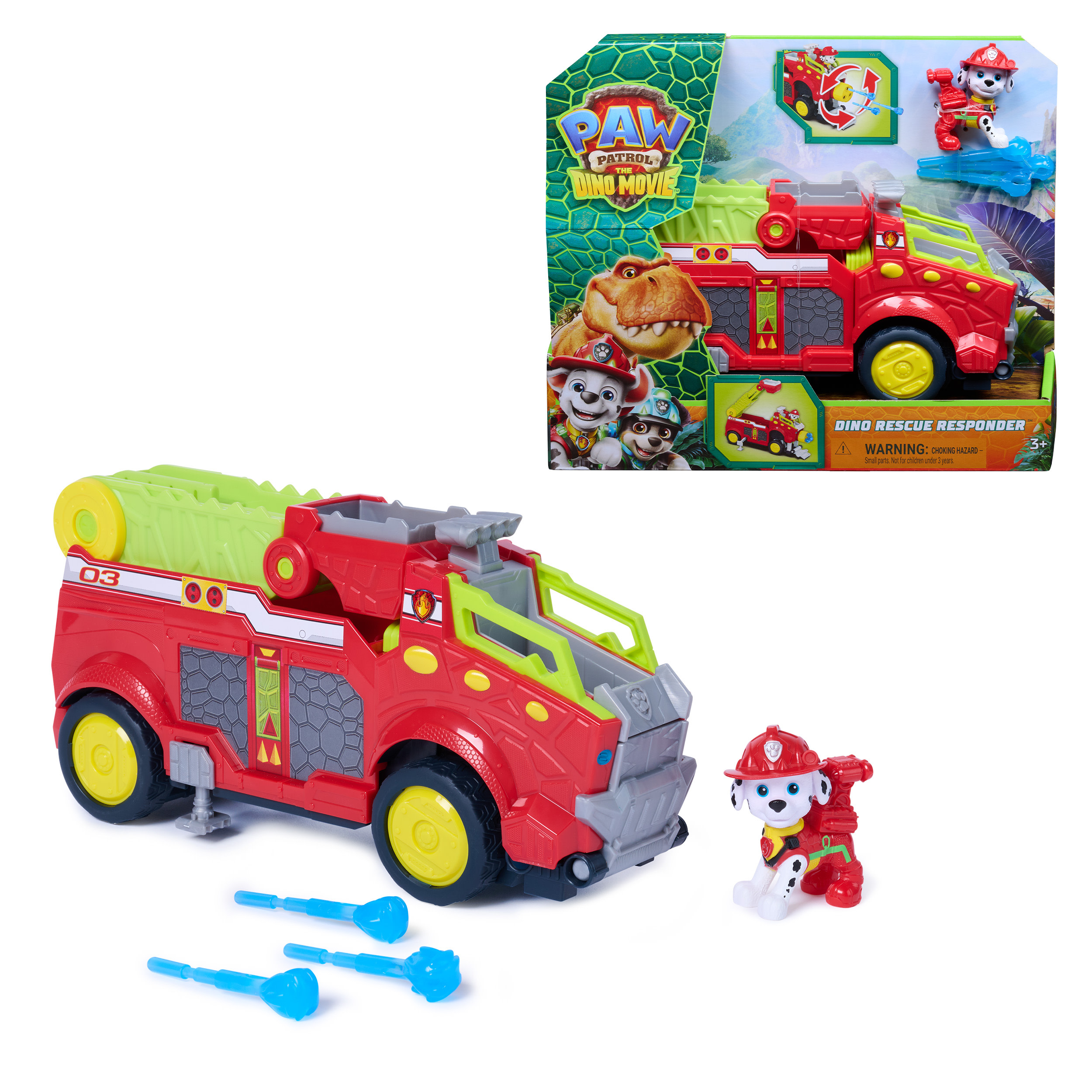 Paw Patrol - Dino Movie - Marshall's Dino Rescue Responder