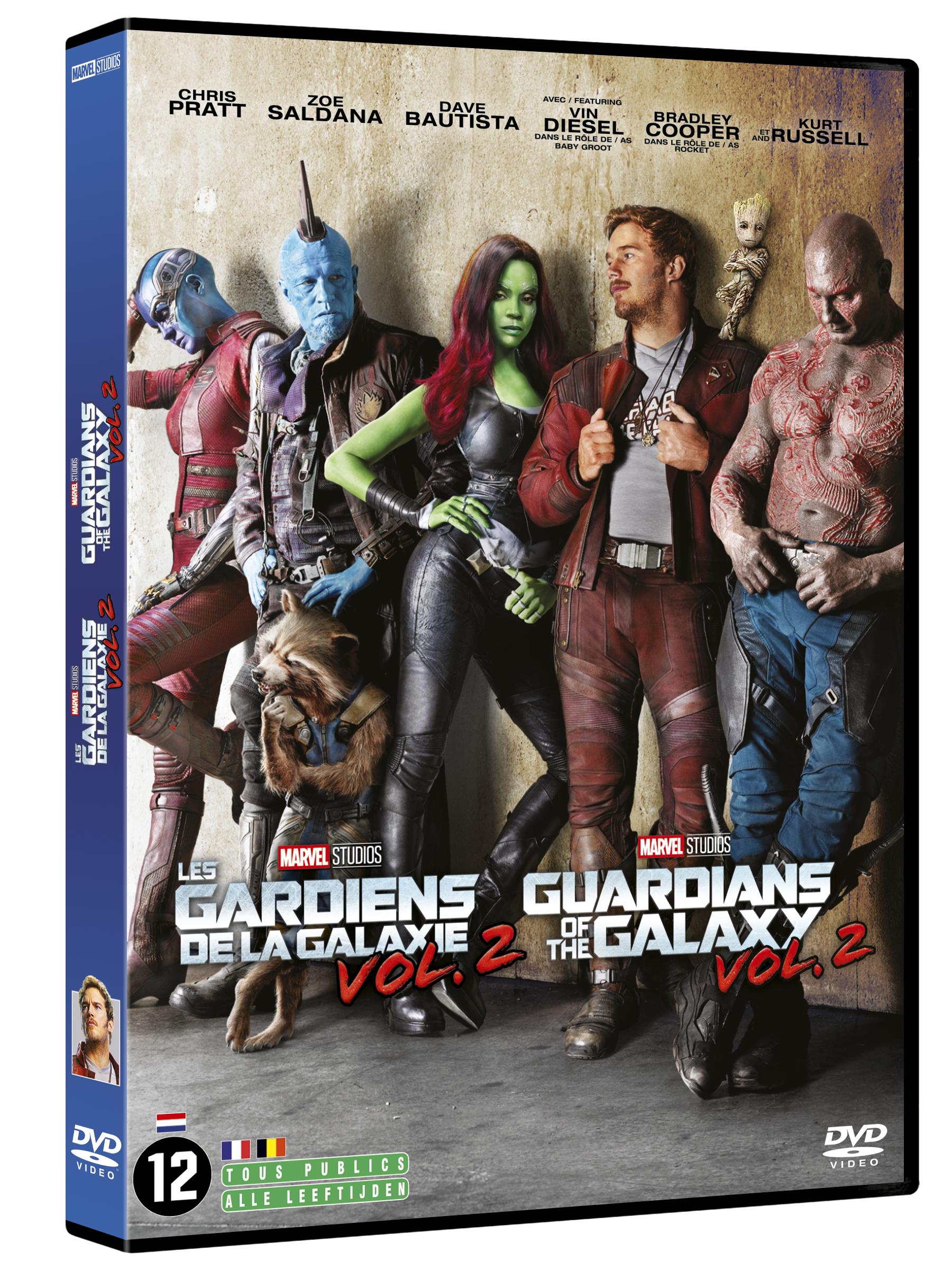 Guardians of The Galaxy 02 DVD Marvel