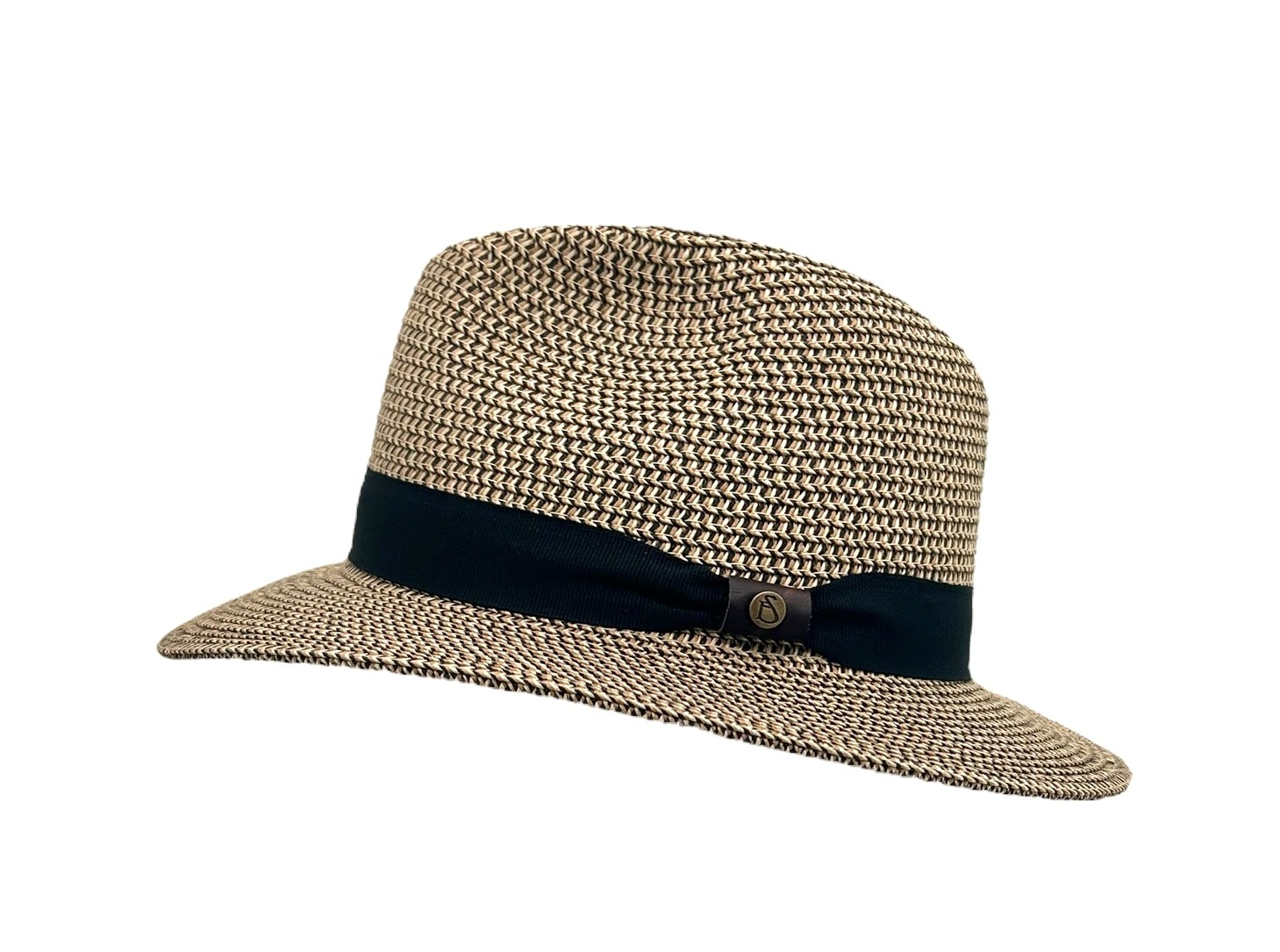 Folks Hoed Heren Traveller Papierstro Crushable Brown - maat 55