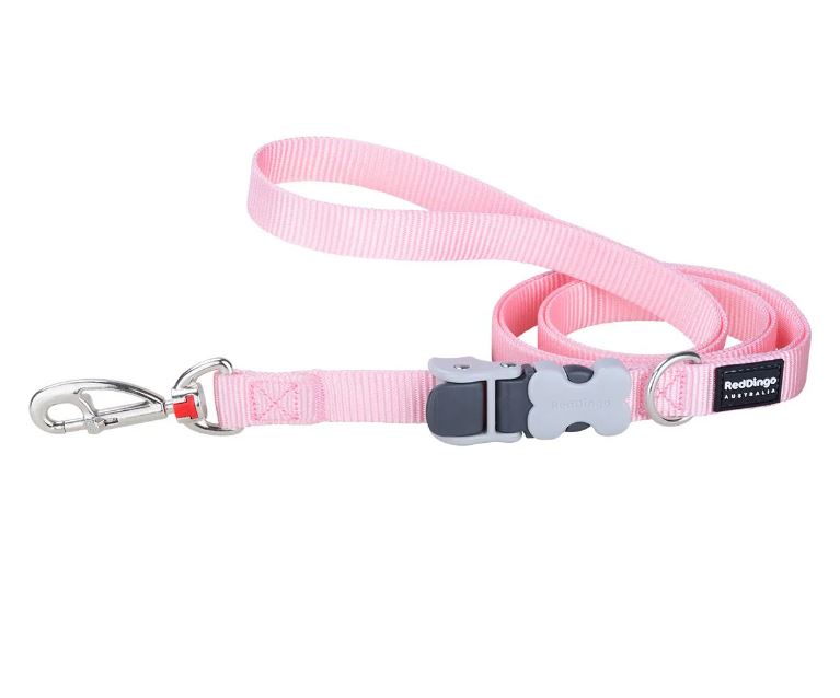 Red Dingo Superlead Hondenleiband 12 mm x 1.1 - 1.8 m Roze