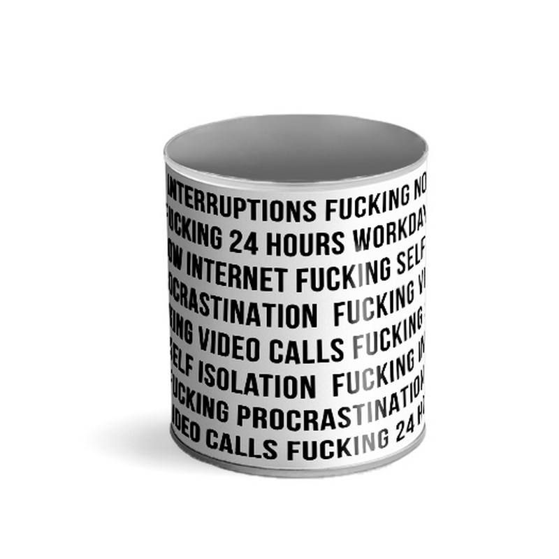 Fisura Pennenbeker Fucking Home Office 10.5x8 cm - Wit
