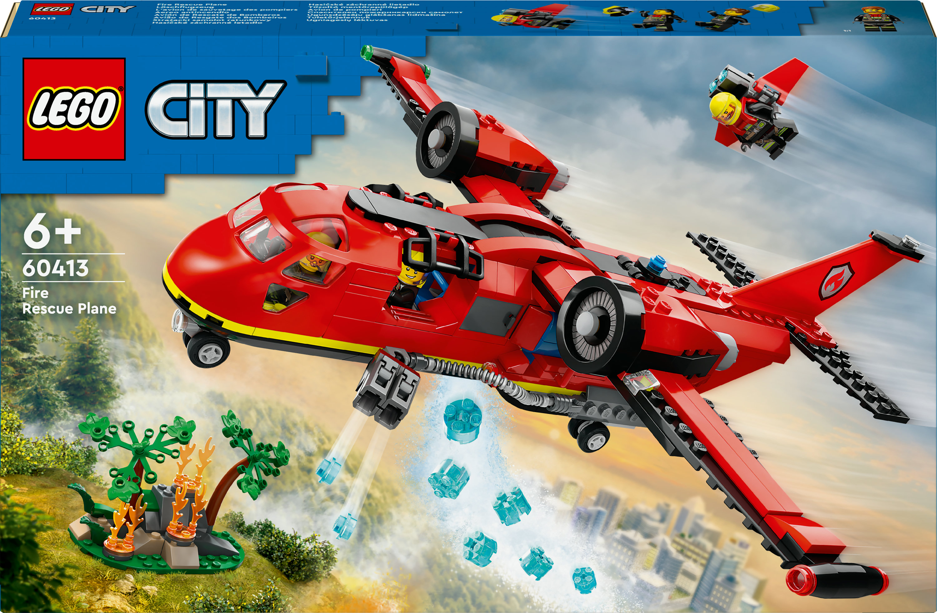 LEGO City 60413 Brandweervliegtuig