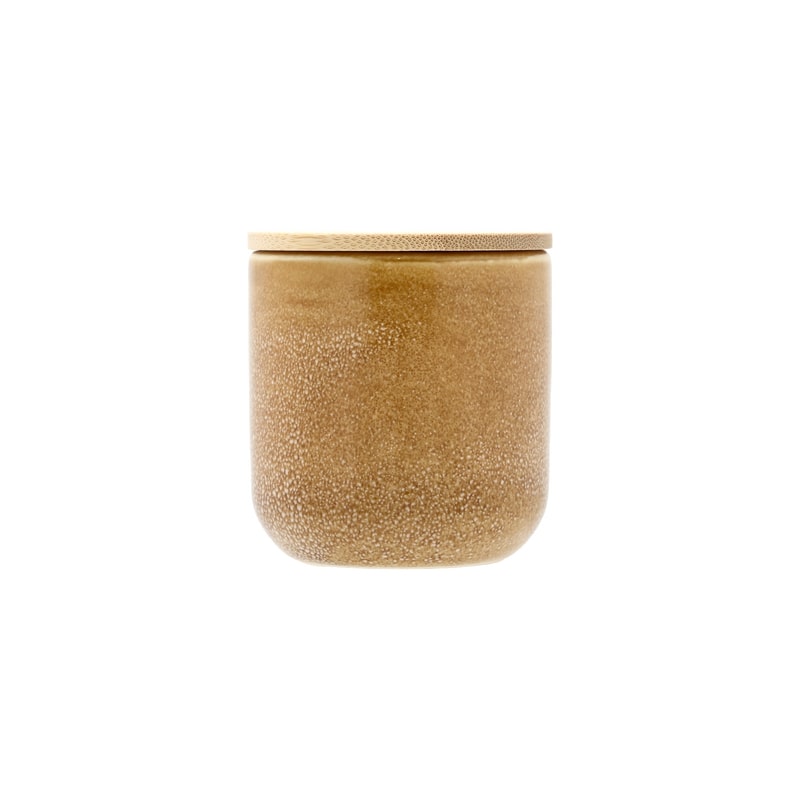Villa Collection Geurkaars Iris Amber 7x7.5 cm - Sandalwood - 30 Branduren
