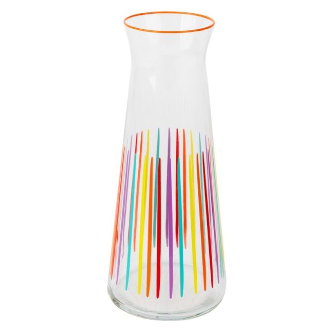 Talking Tables Karaf Stripe Multi 25cm - Glas