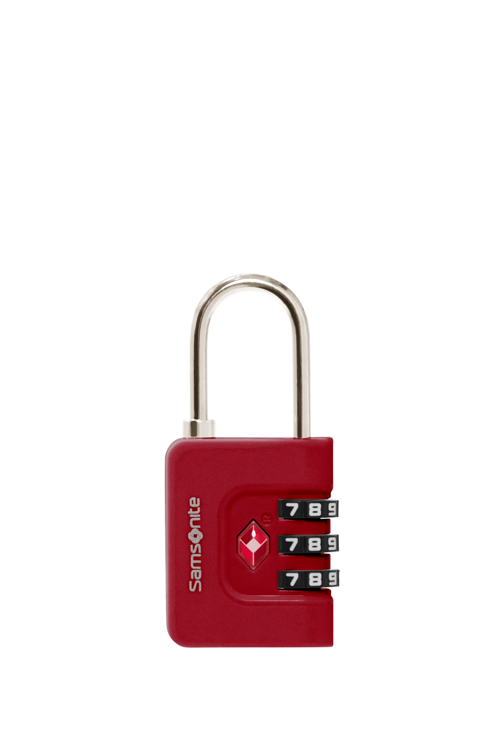 Samsonite Bagageslot Combilock 3 TA Revolution Red Samsonite Bagageslot Combilock 3 TA Revolution Red