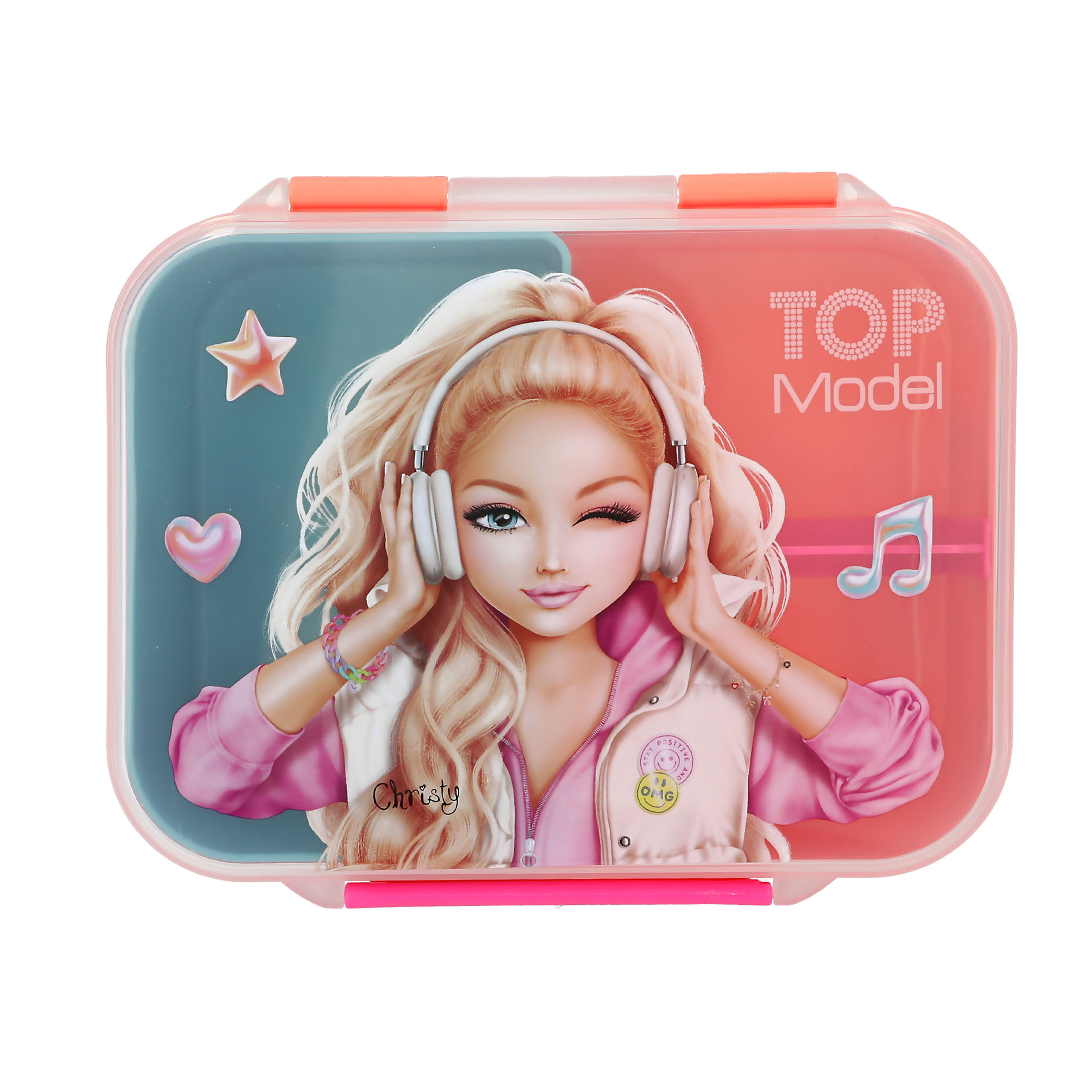 TOPModel Broodtrommel Music 14.2x17.2x5.7 cm