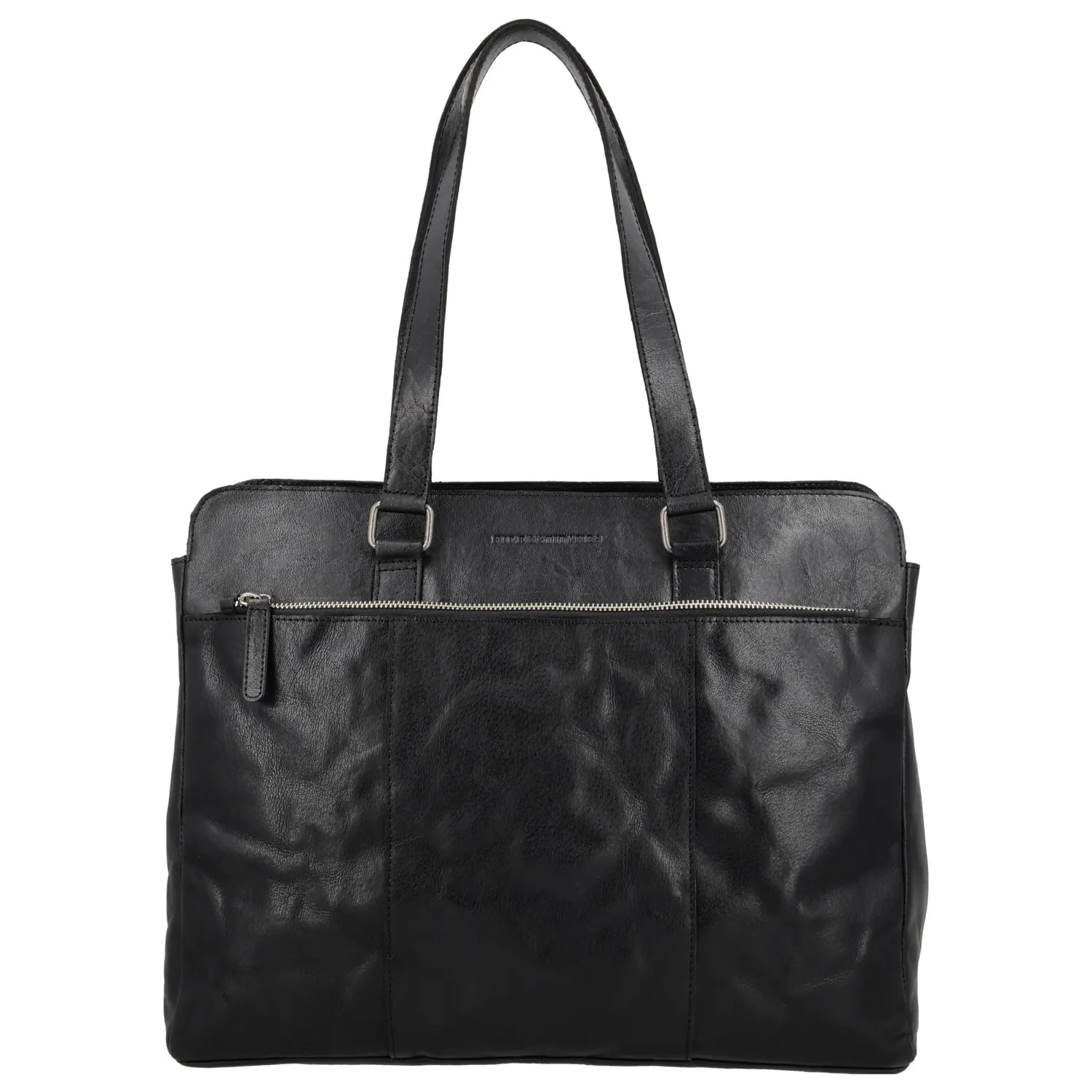 Hide & Stitches Laptoptas Westland 15.6inch  - 32x40x13.50 cm - Zwart