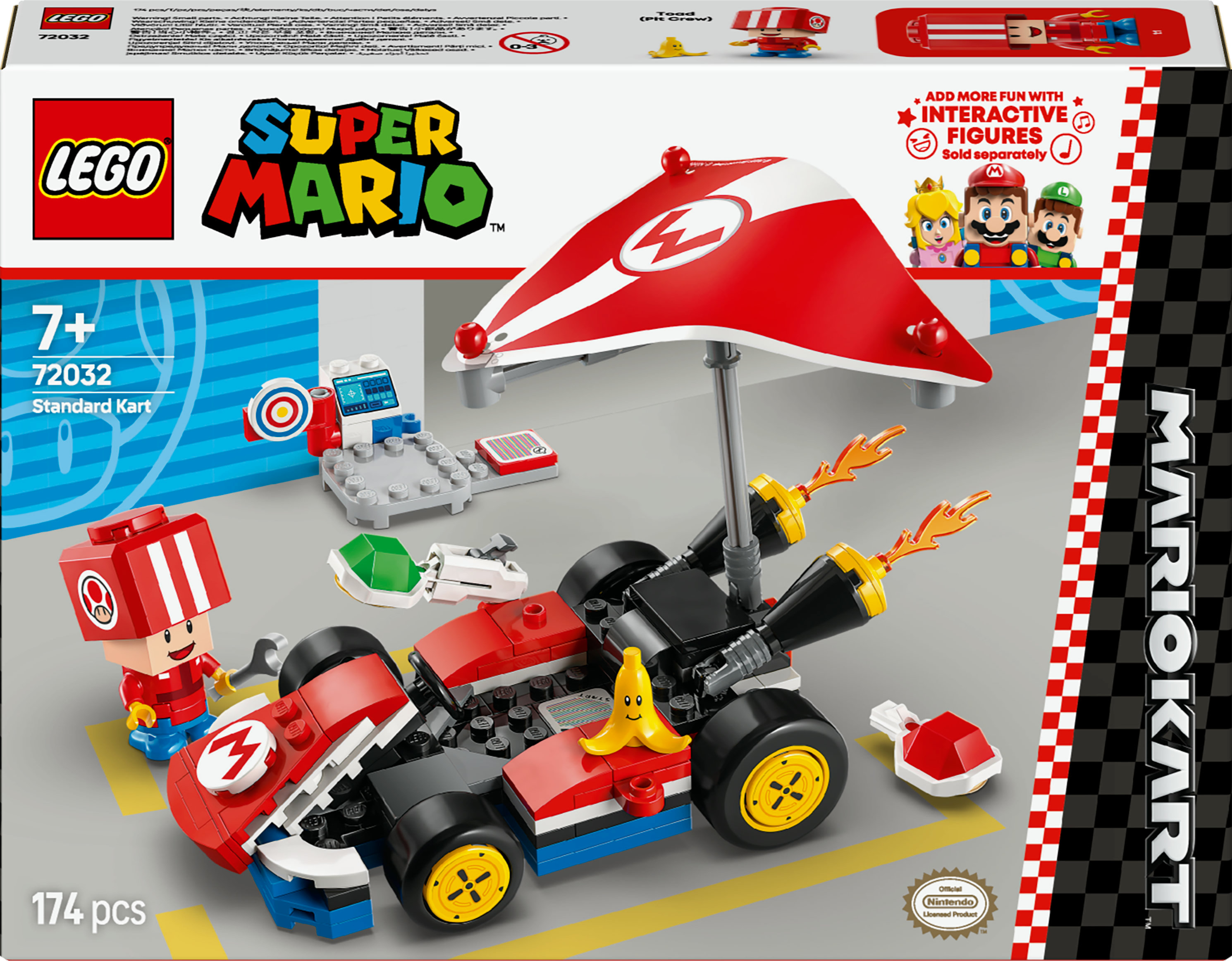 LEGO Super Mario 72032 Mario kart Standaardkart