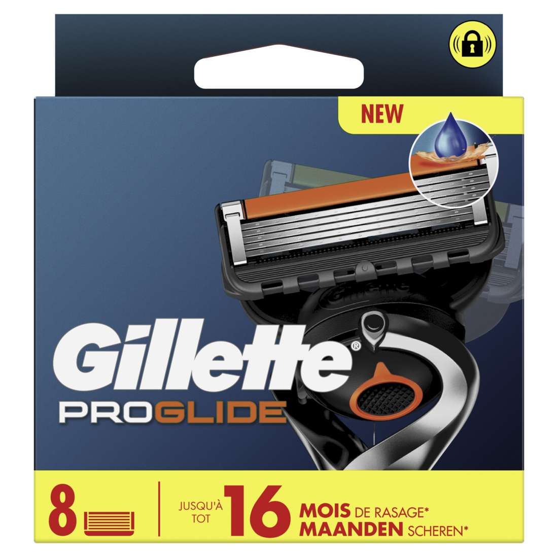 Gillette Scheermesjes Fusion Proglide Manual 8 stuks
