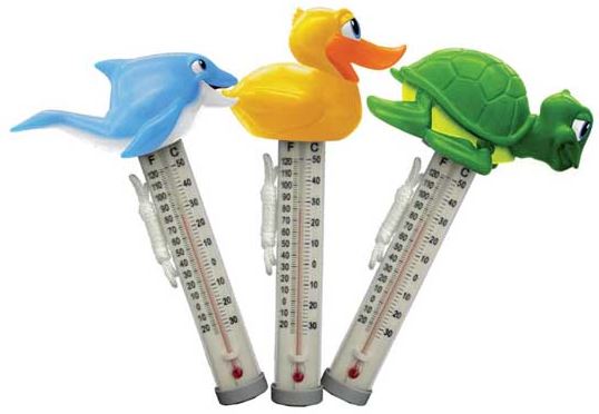 Kokido Happy animal zwembad thermometer Schildpad, eend of dolfijn