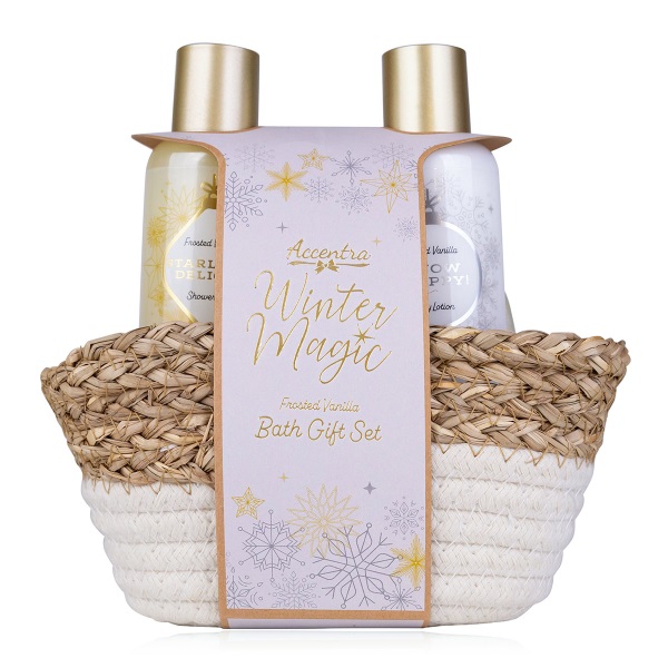 Badset Winter Magic 2 stuks in Mandje
