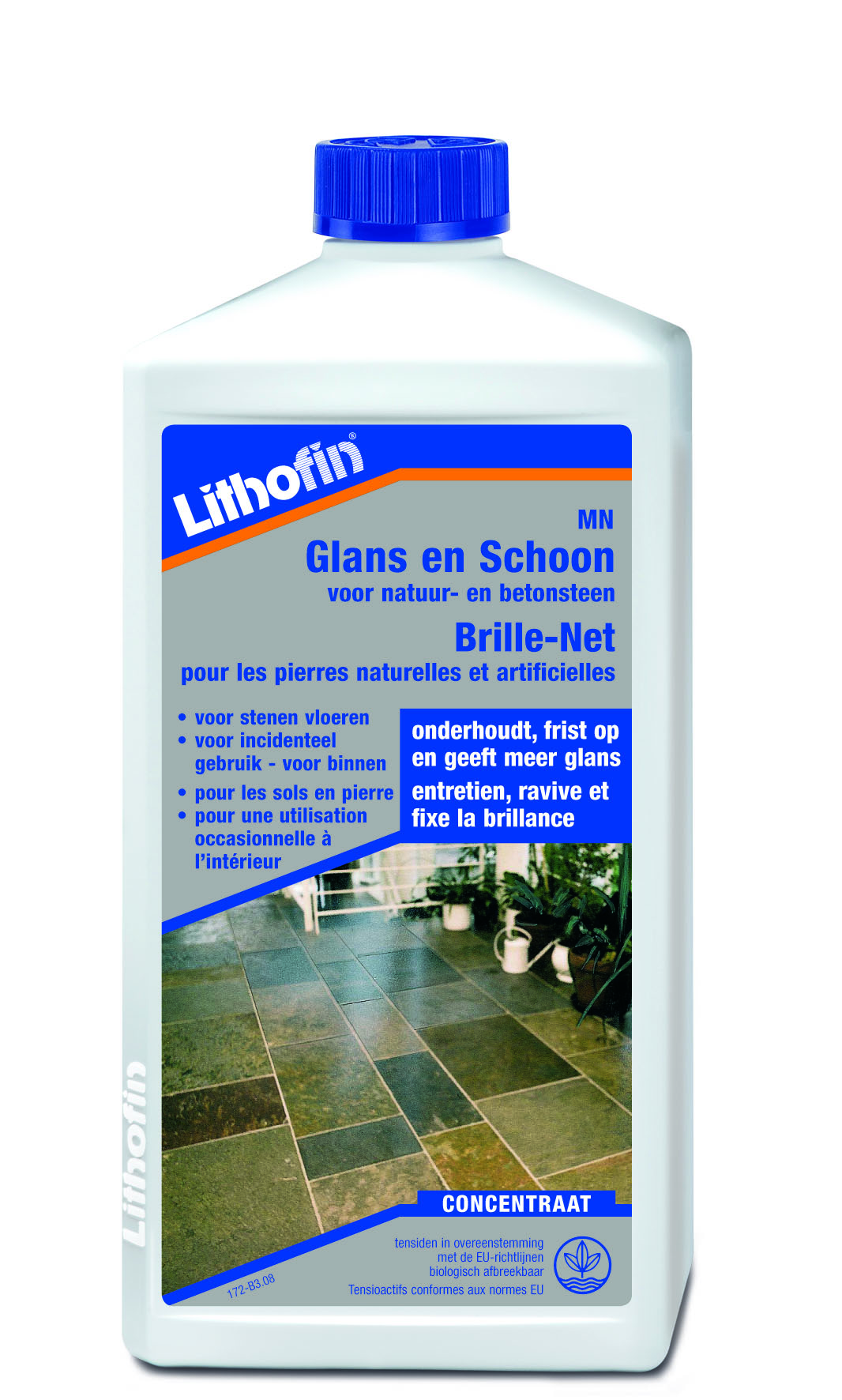 Lithofin MN Glans en Schoon opfrissen van Glans 1 l