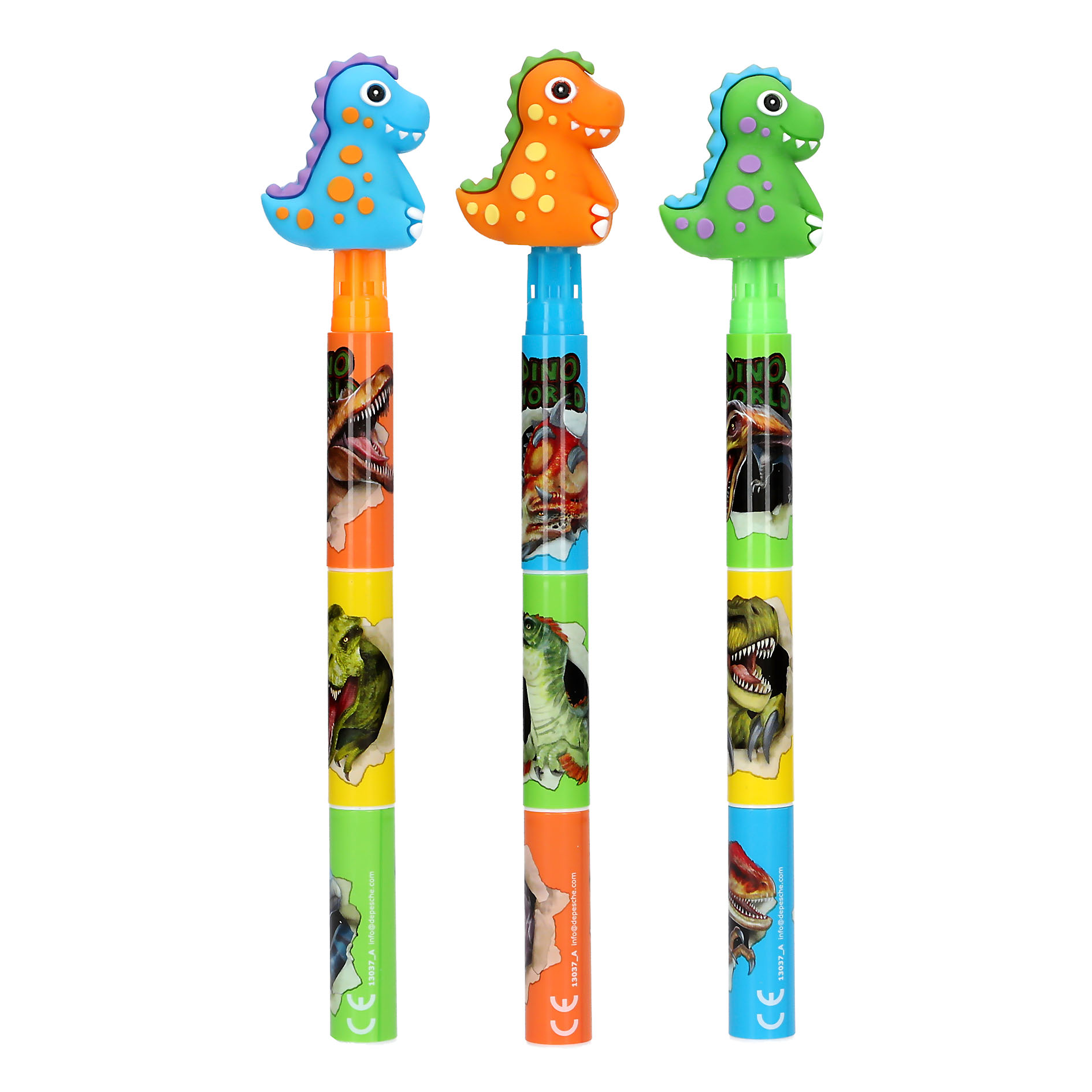 Dino World Tekstmarker met Dino Topper