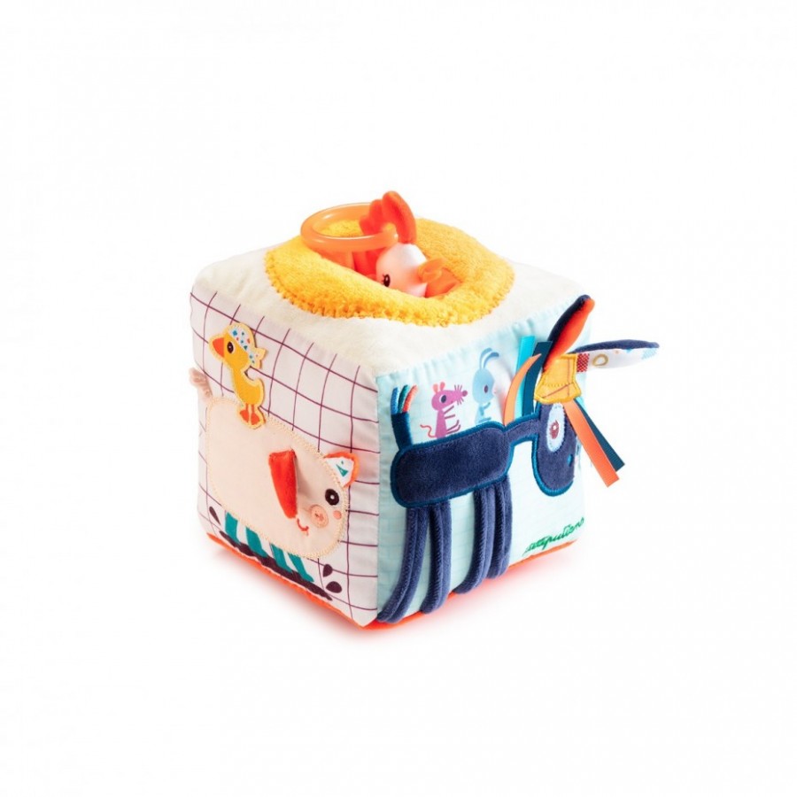 Lilliputiens Activiteitenkubus met Geluid Boerderij