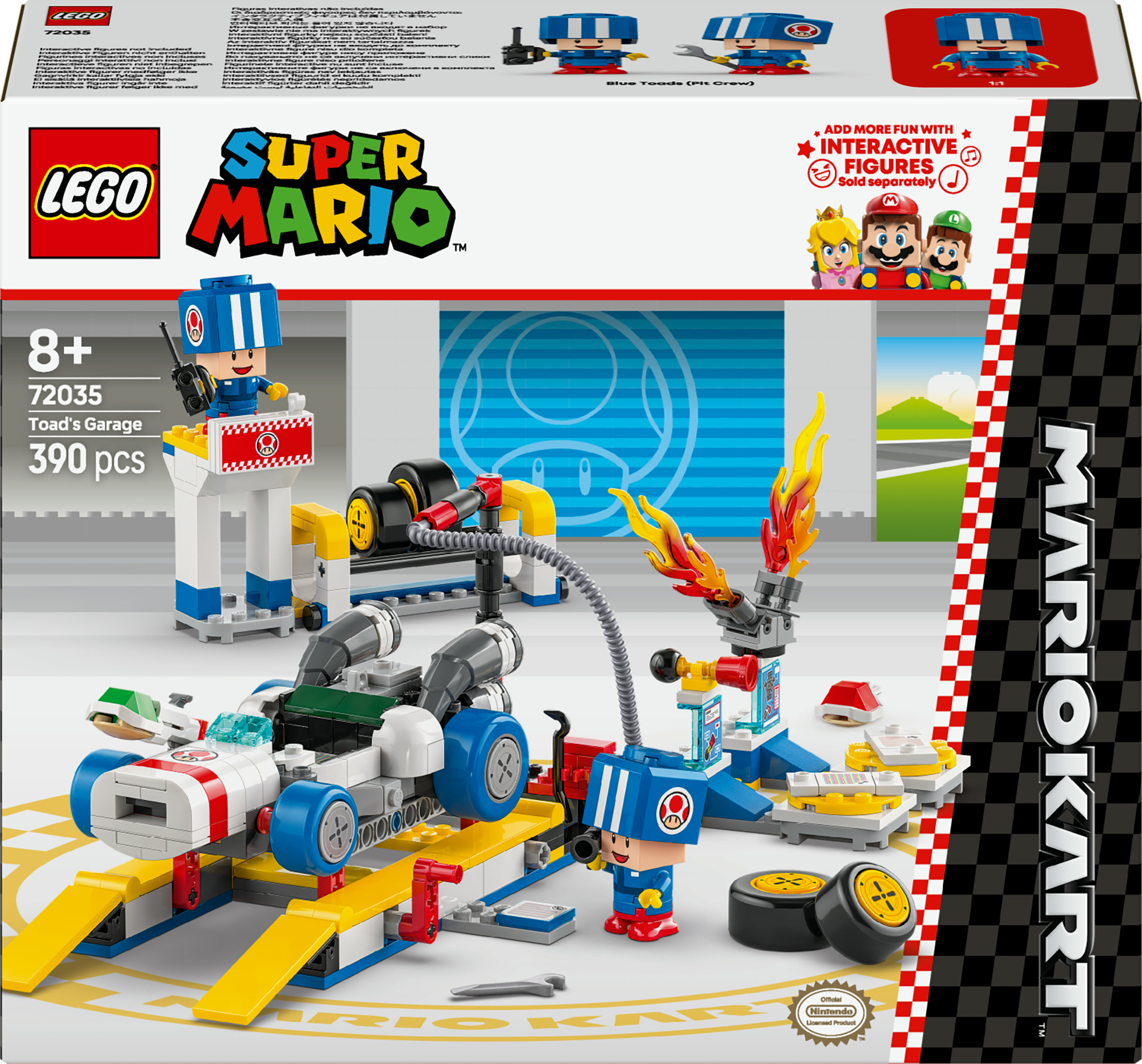 LEGO Super Maro 72035 Mario Kart Toads Garage