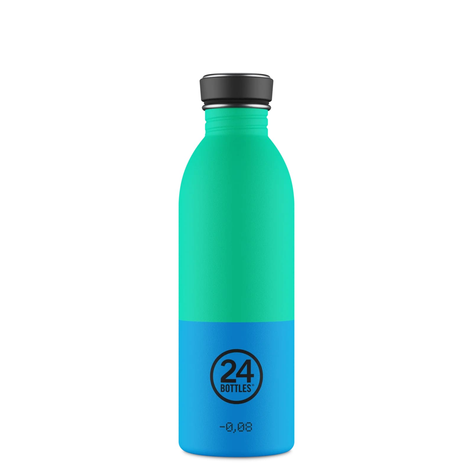 24Bottles Urban Bottle Isoleerfles 500ml Wave - Stone Finish - Single Wall