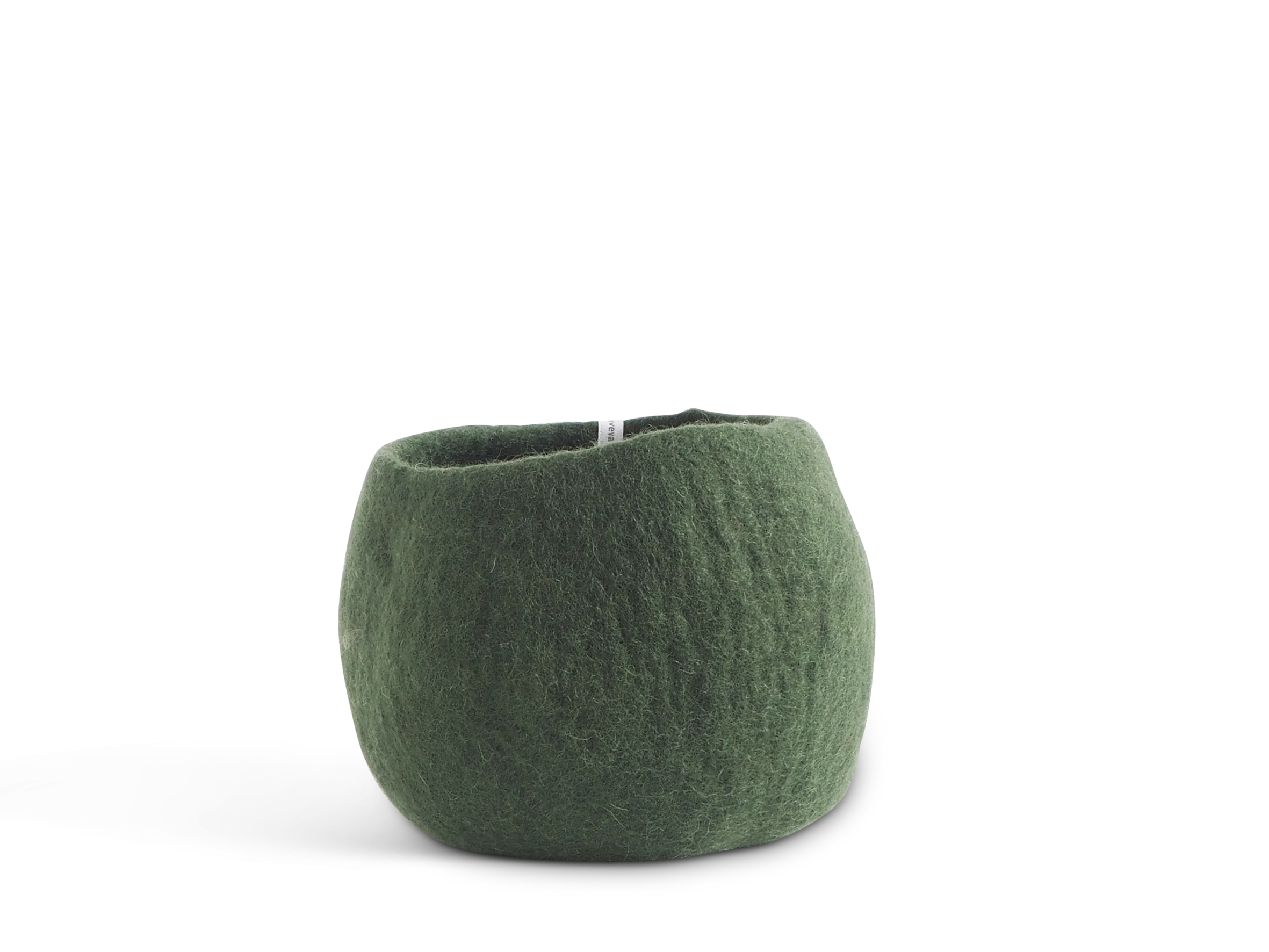 Aveva Bloempot 16 M Moss Green 18x15 cm - Wol/Naturel Rubber