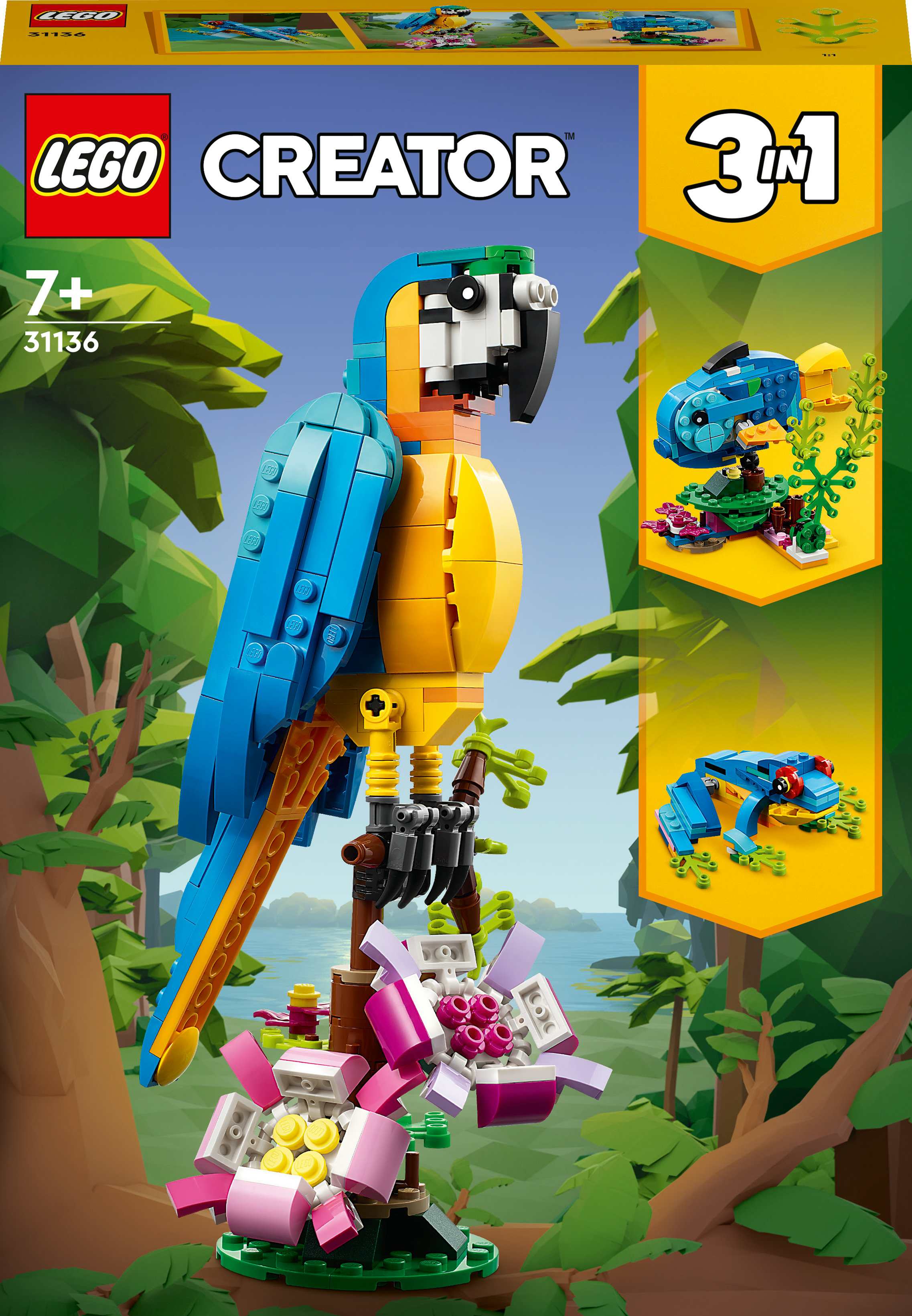 LEGO creator 31136 Exotische Papegaai