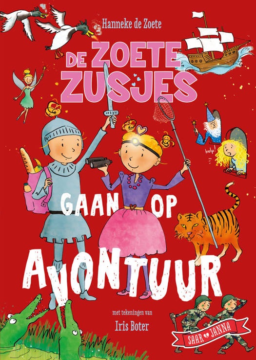 De Zoete Zusjes gaan op Avontuur - Hanneke de Zoete 4+