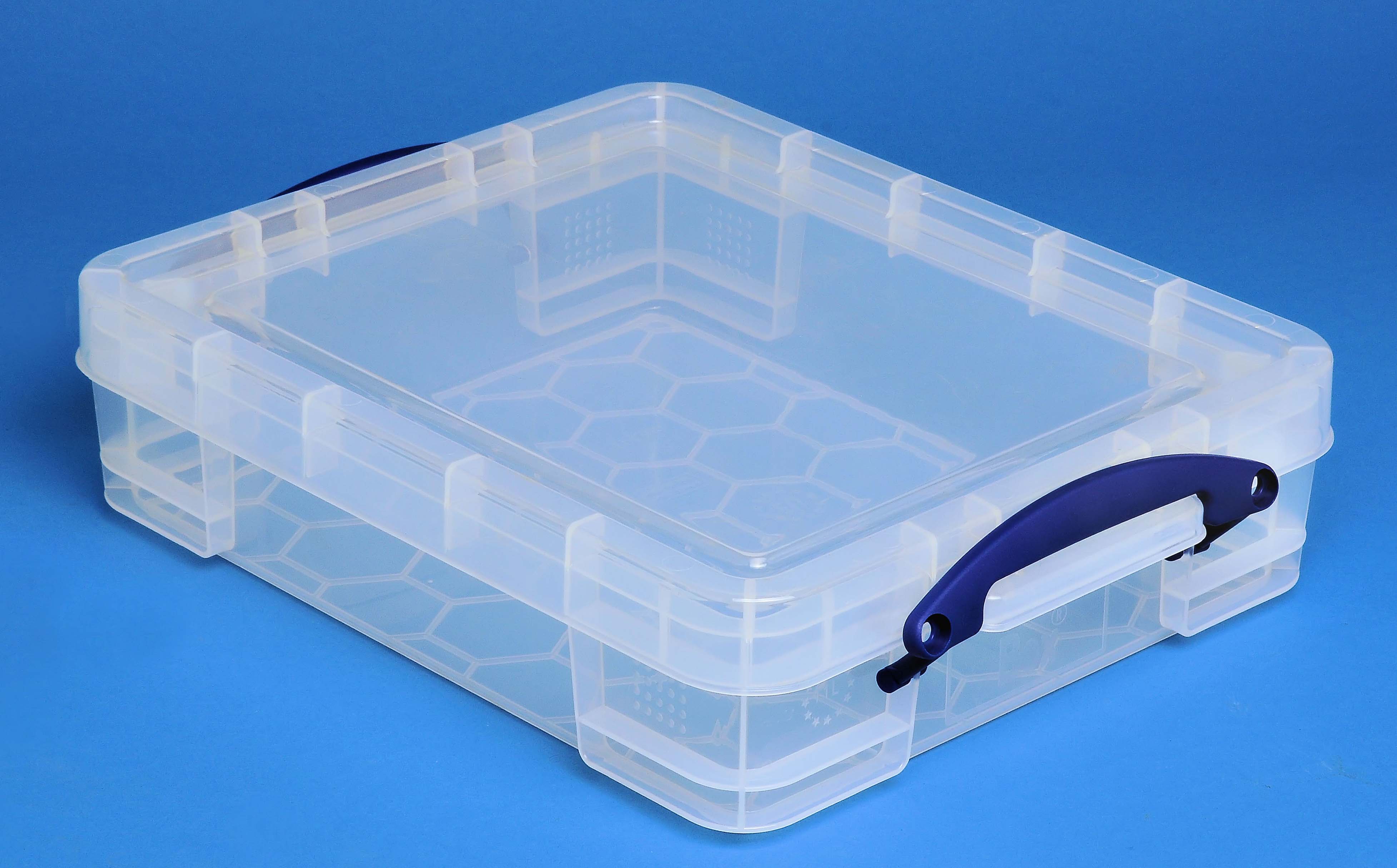 Really Useful Boxes Opbergbox 11l - Transparant - 45x35x12 cm