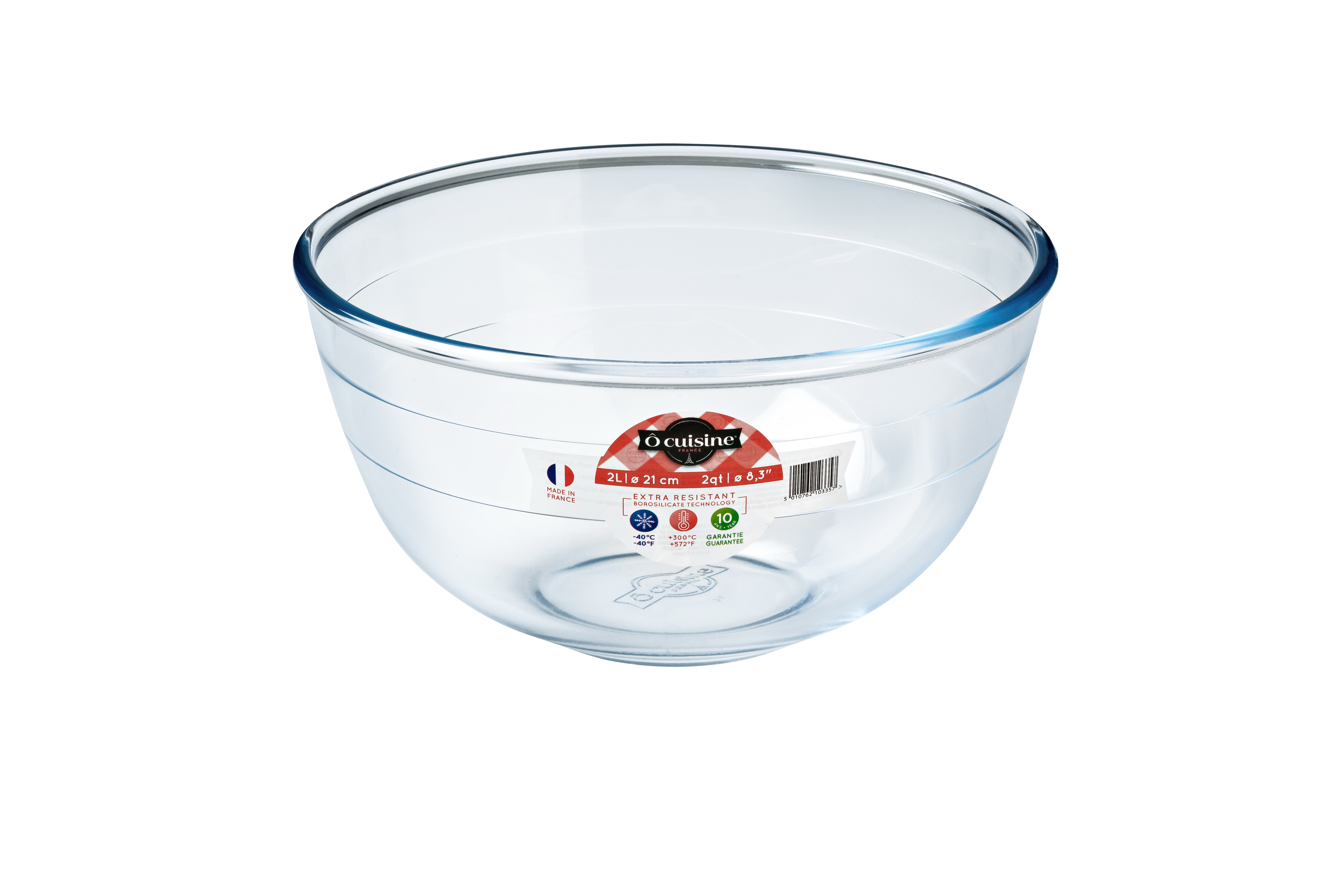 O Cuisine Mengkom 2l - Glas - diameter 21cm