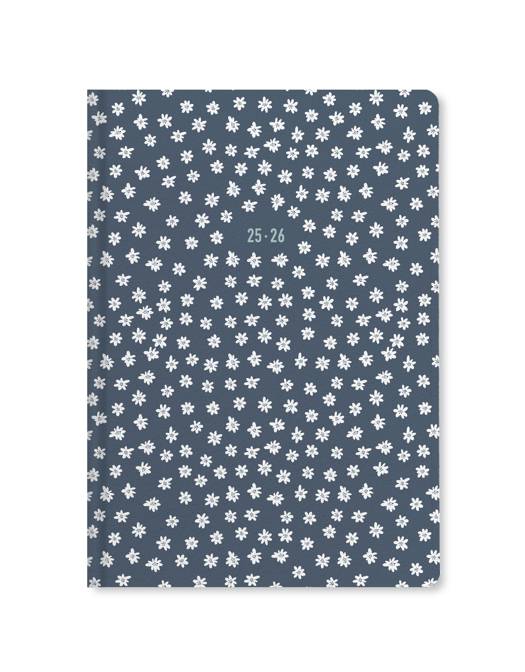 Letts Schoolagenda 2025-26 Daisies A5 - 1week/2pag Internationaal assorti - per stuk