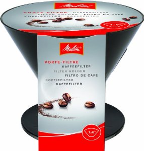 Melitta Opzetfilter Standaard 1x6 Zwart