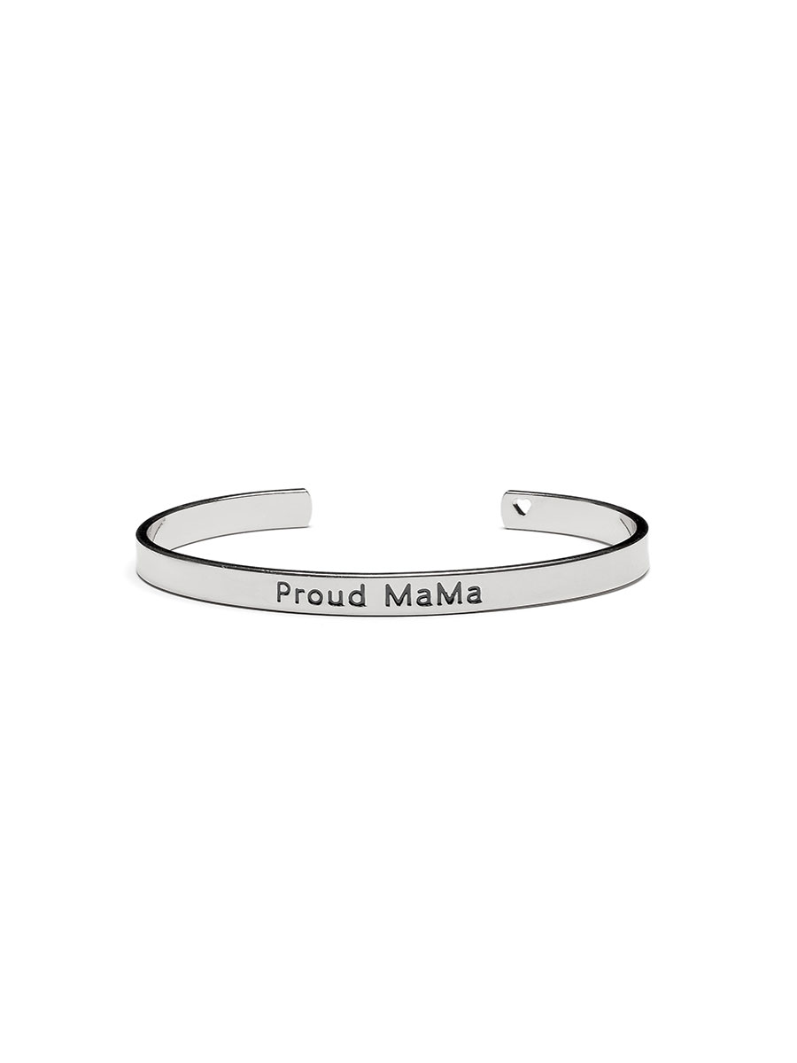 Proud Mama Armband Zilver