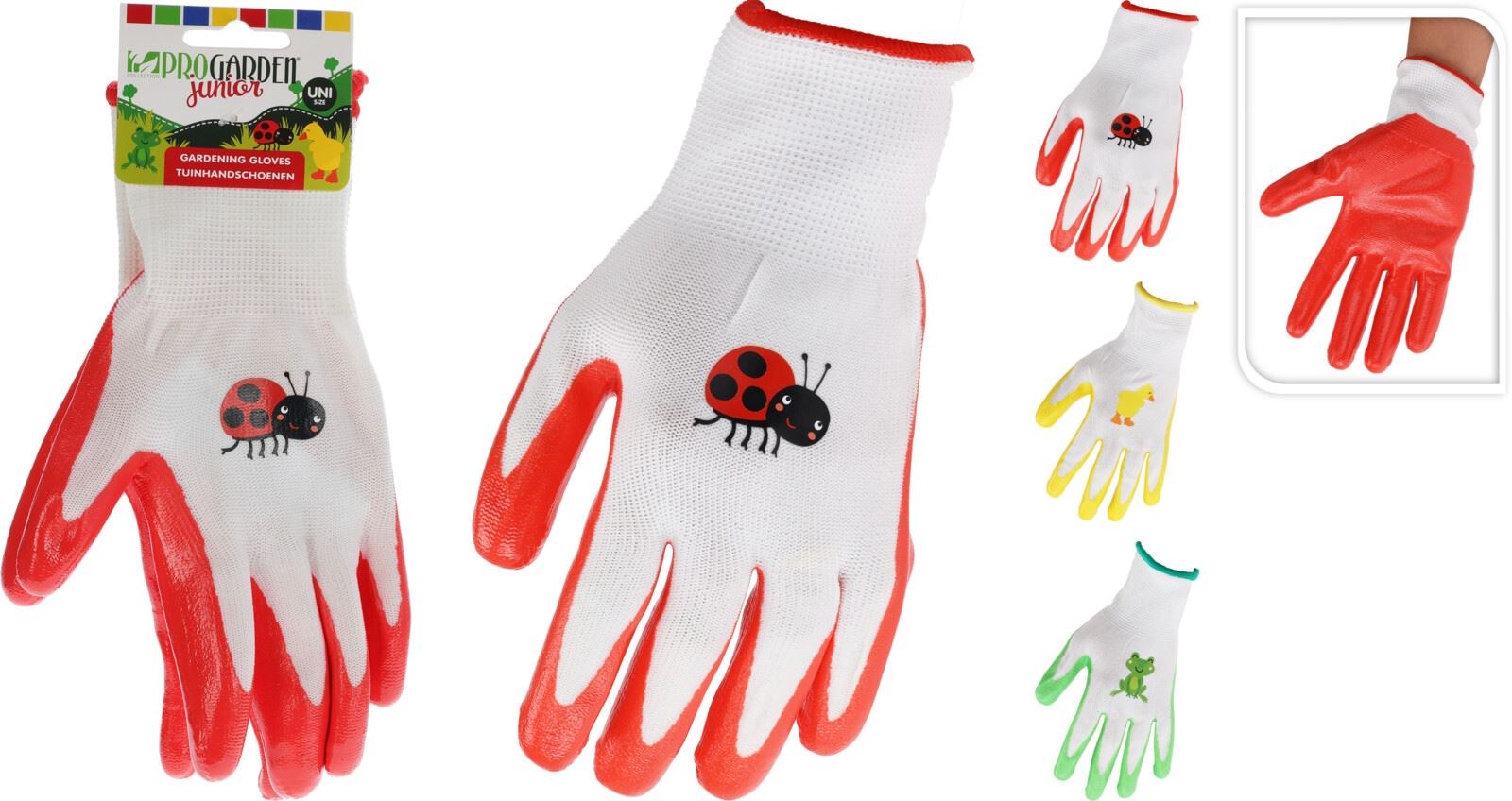 Tuinhandschoen Kids - assorti - prijs per stuk