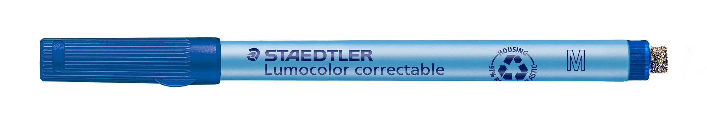 Staedtler Lumocolor Markeerstift M Blauw - Corrigeerbaar