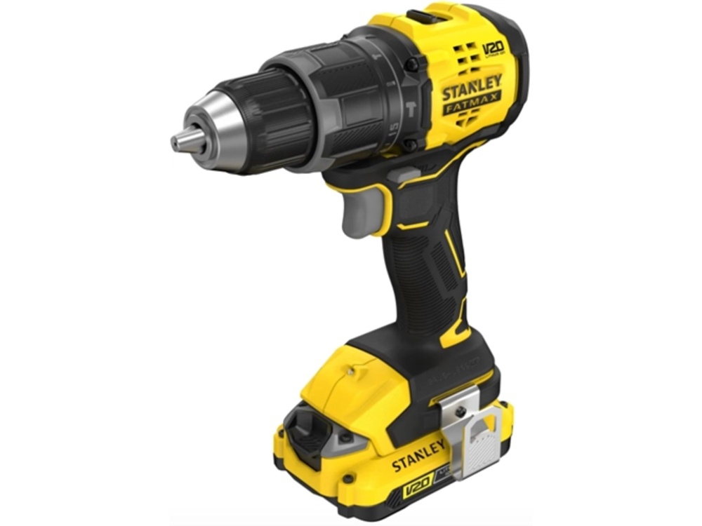 Stanley Fatmax 18 V Accu Schroefklop Boormachine in Koffer met accessoires