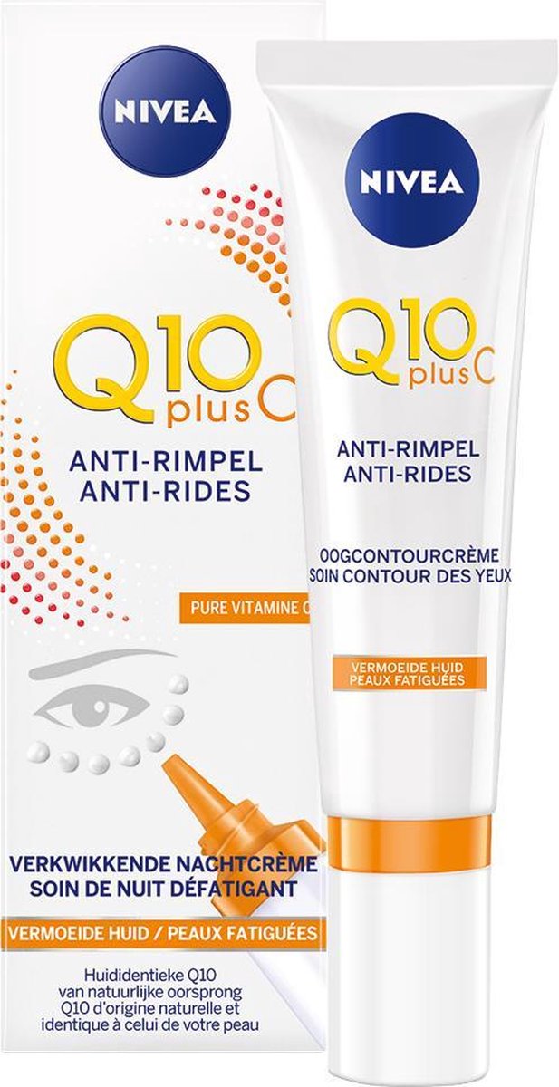 Nivea Visage Oogcontourcreme Q10 Anti-Rimpel Plus C Energy 15 ml