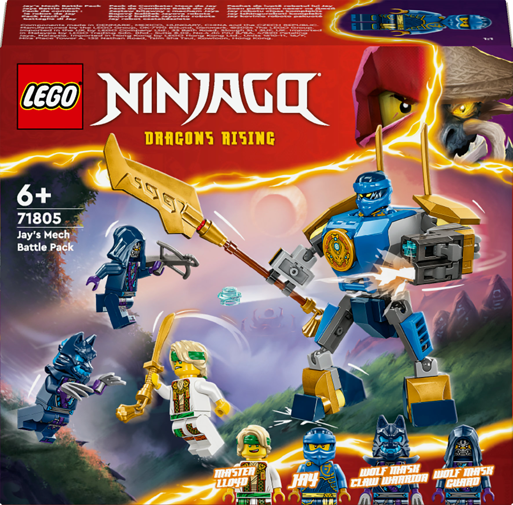 LEGO Ninjago 71805 Jay's mecha Strijdpakket