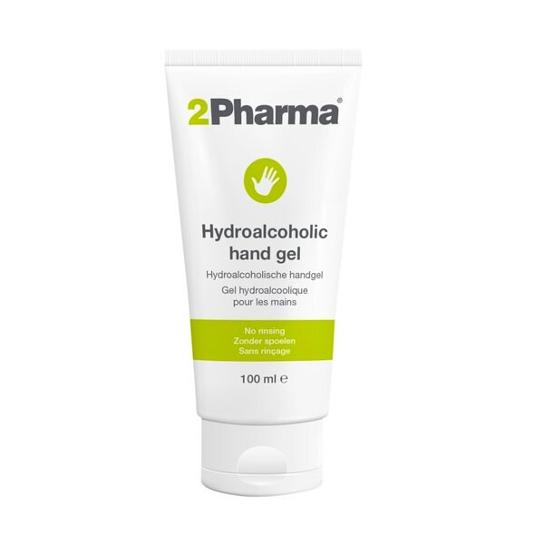 2Pharma Hydroalcoholische Handgel 100 ml Zonder Spoelen - Corona Ontsmetting