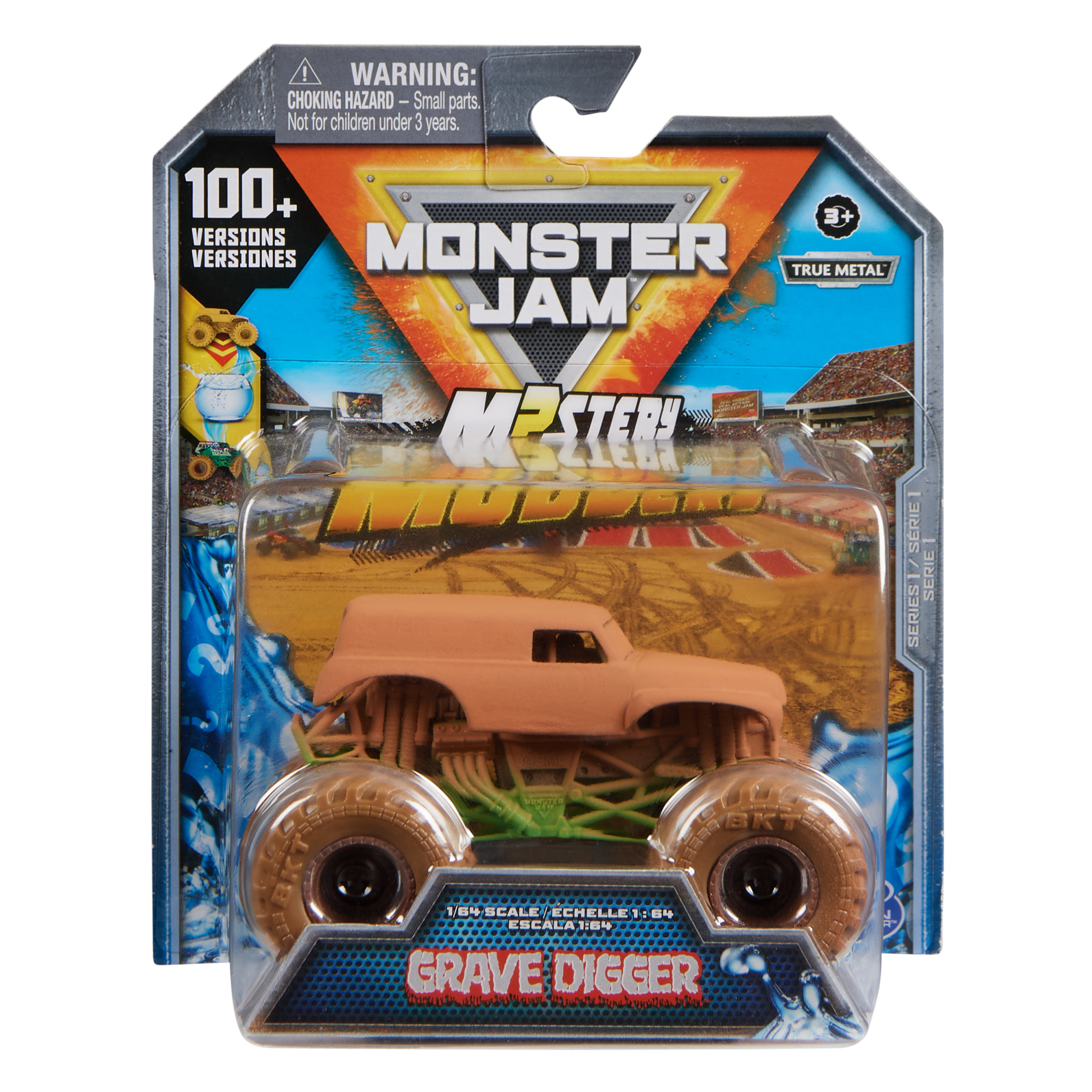 Monster Jam Metalen 1:64 Mistery Mudders 1 pack