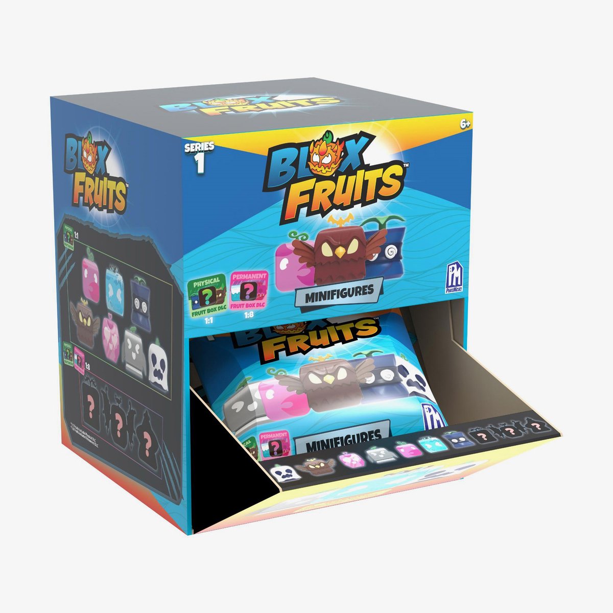 Blox Fruits Mini Figure 1 Stuk in Blind Bag met code voor Video Game S2