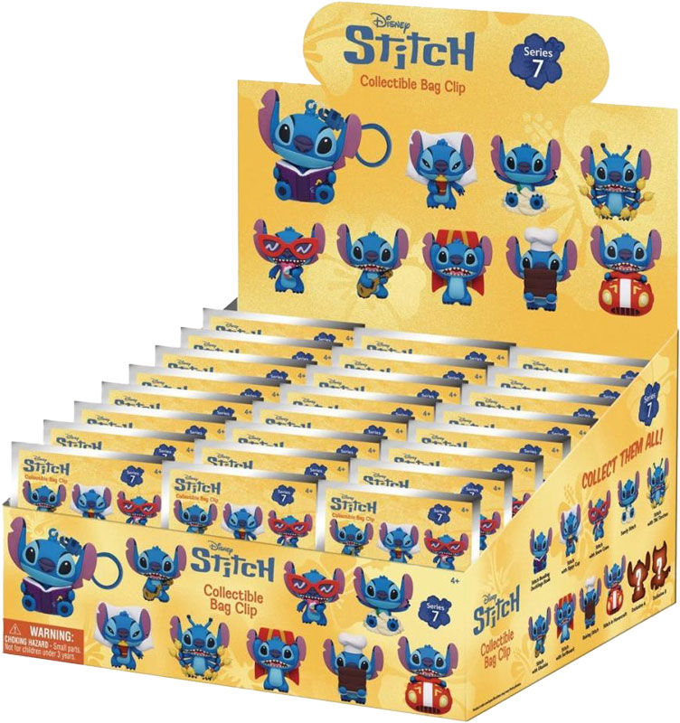 Stitch Sleutelhanger assorti - prijs per stuk