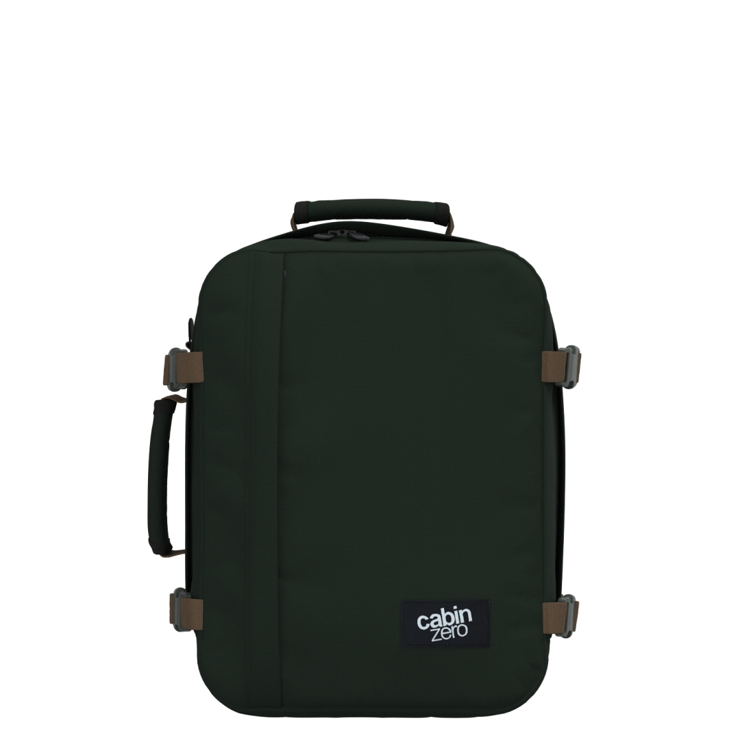 CabinZero Rugzak Classic 28 l Black Sand - 39x29.5x20 cm - Cabincase - Underseater