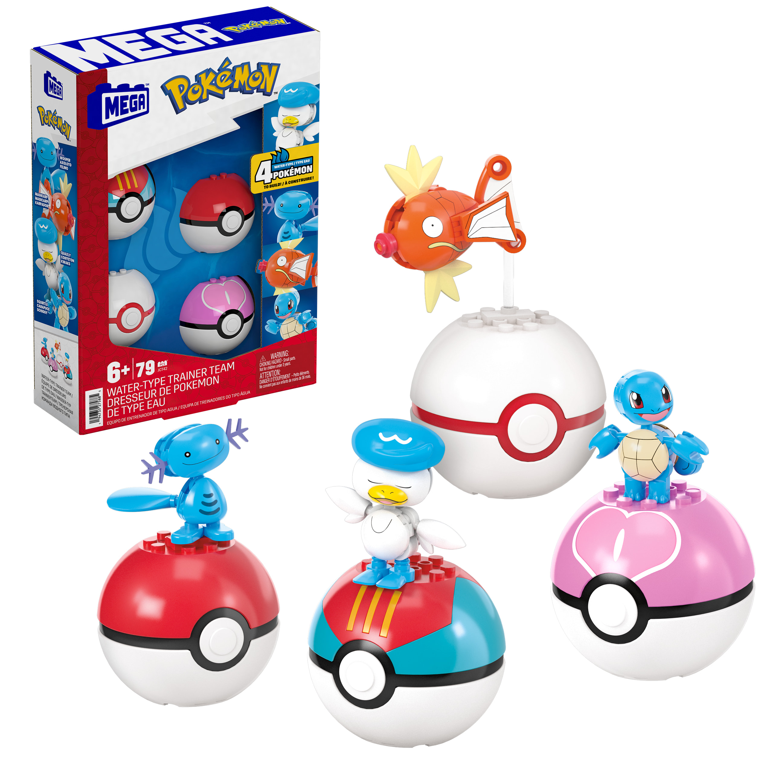Mega Pokemon Water-Type Trainer Team