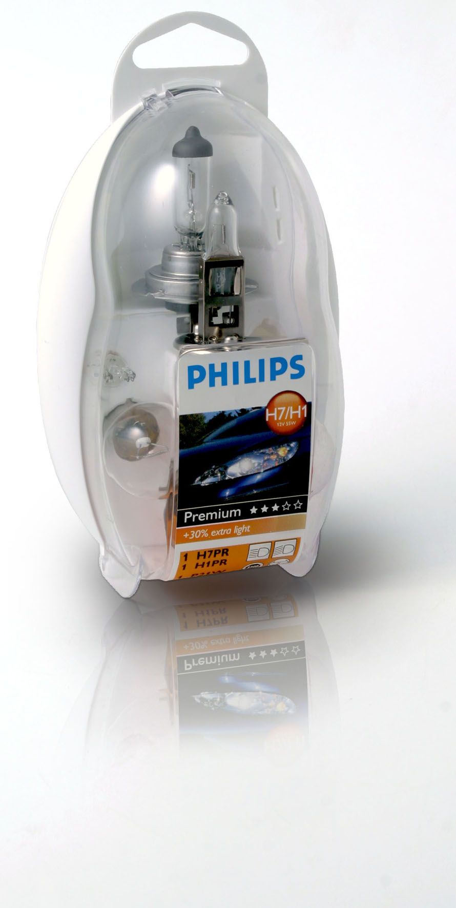 Philips 12V reserveset easy kit H7/H1