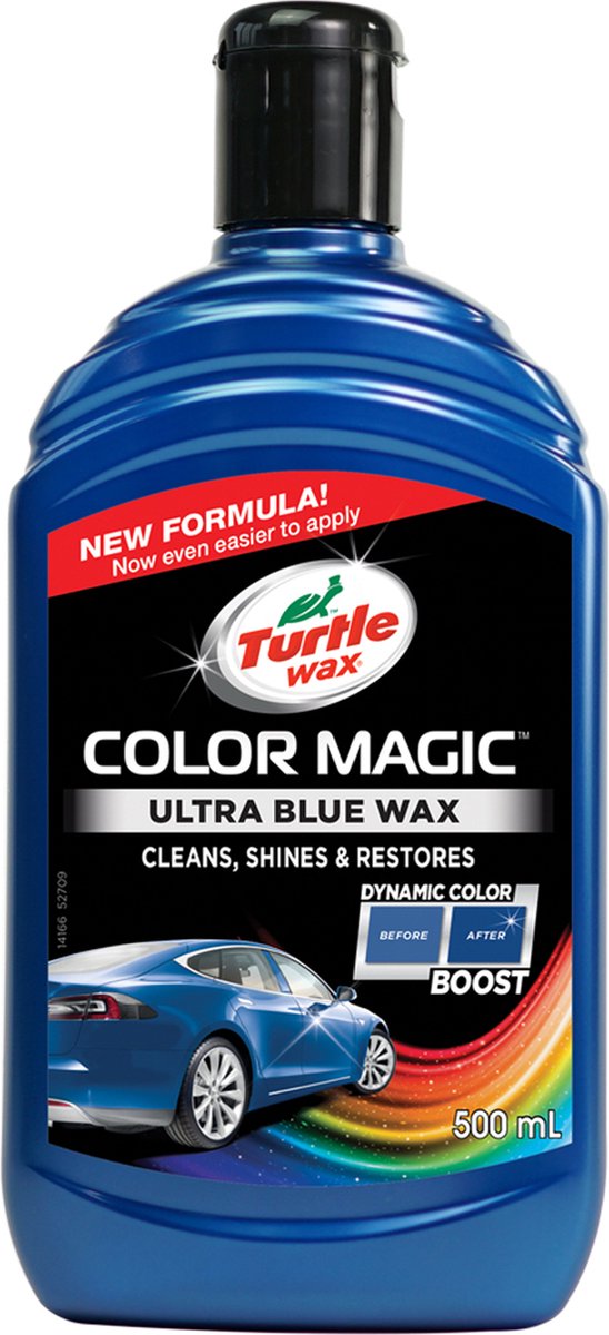 Turtle Wax Color Magic Ultra Blauw 500 ml Turtle Wax Color Magic Ultra Blauw 500 ml