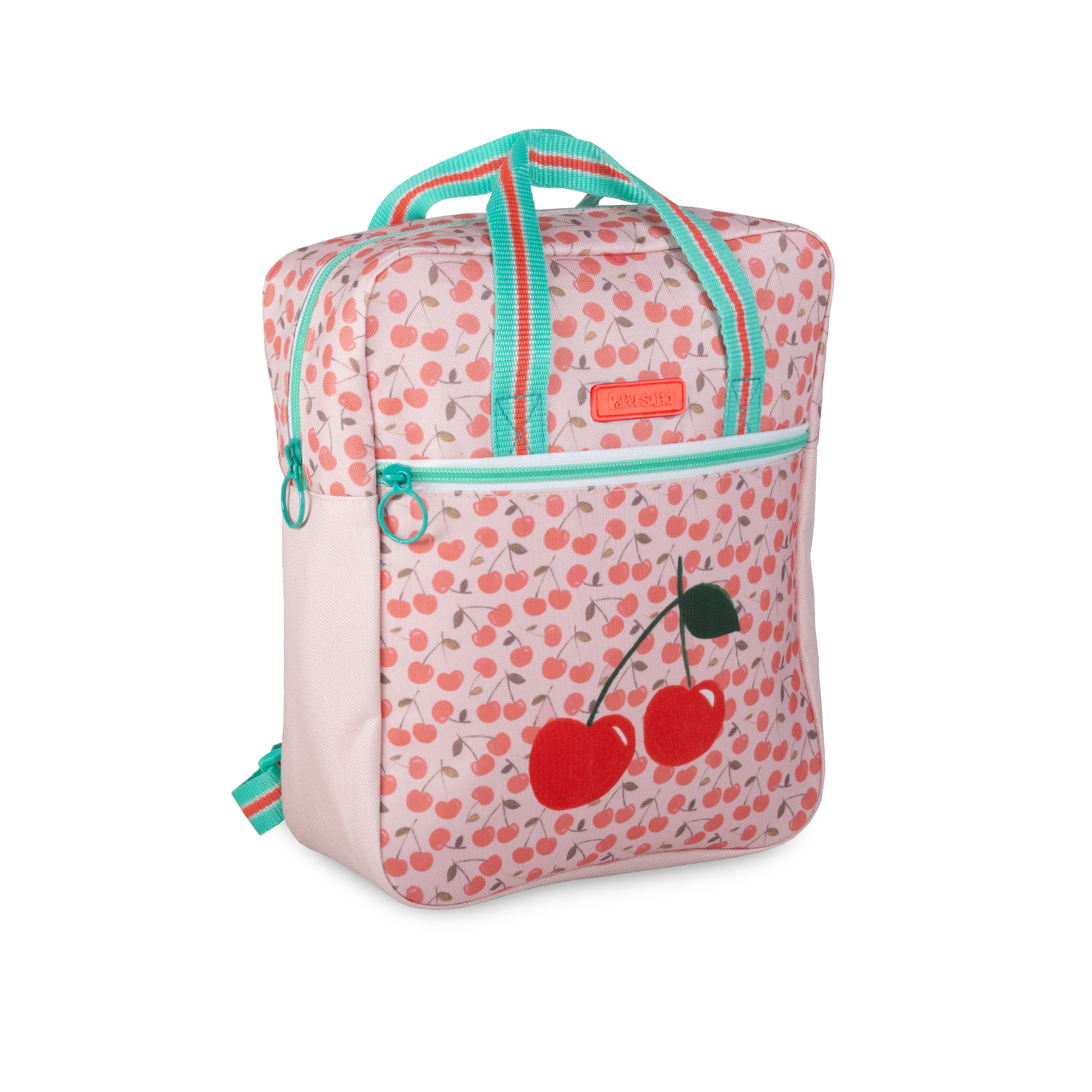 Papersalad Rugzak 7l Pink-Cherries 29x9x24 cm