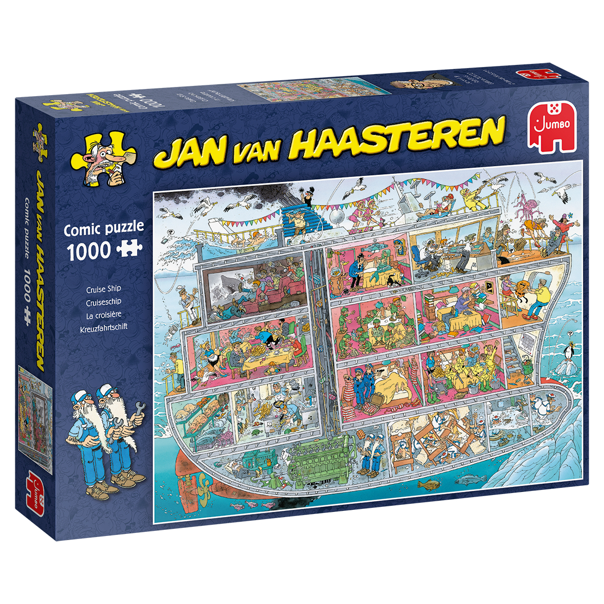 Jan van Haasteren Cruiseschip Puzzel 1000 stuks